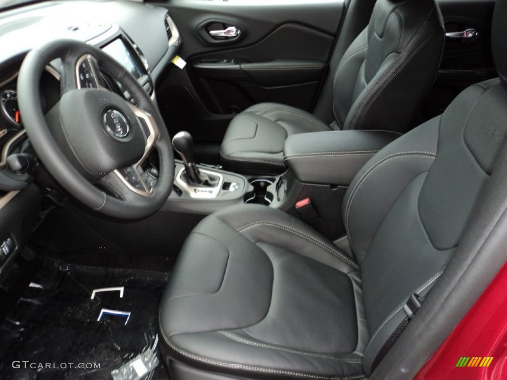 2015 Jeep Cherokee Limited Front Seat Photos