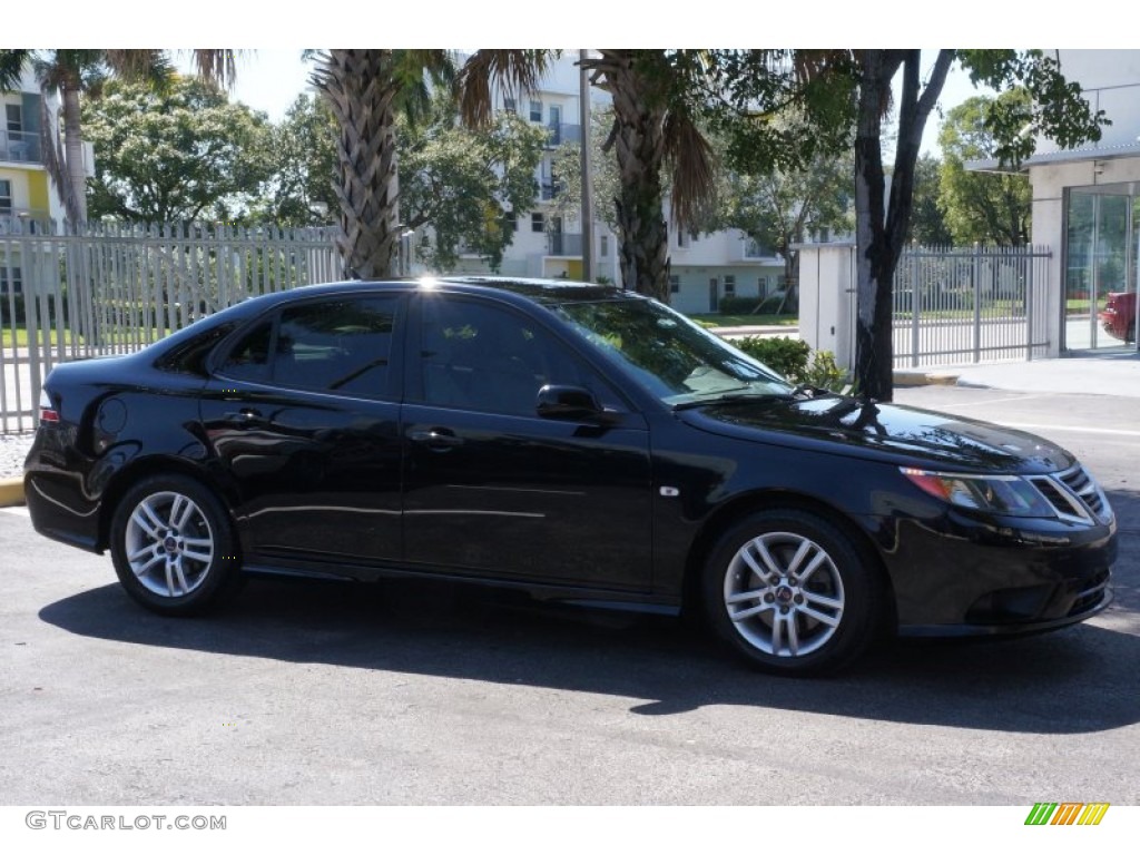2011 9-3 2.0T Sport Sedan - Black / Parchment photo #11