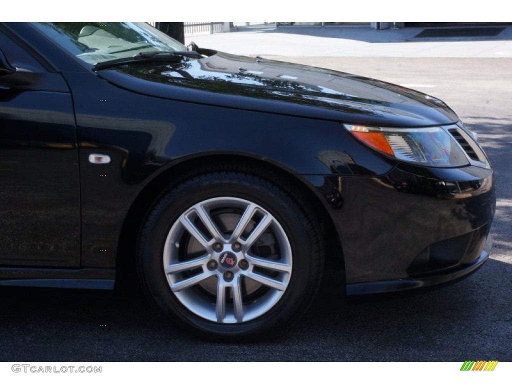 2011 9-3 2.0T Sport Sedan - Black / Parchment photo #12