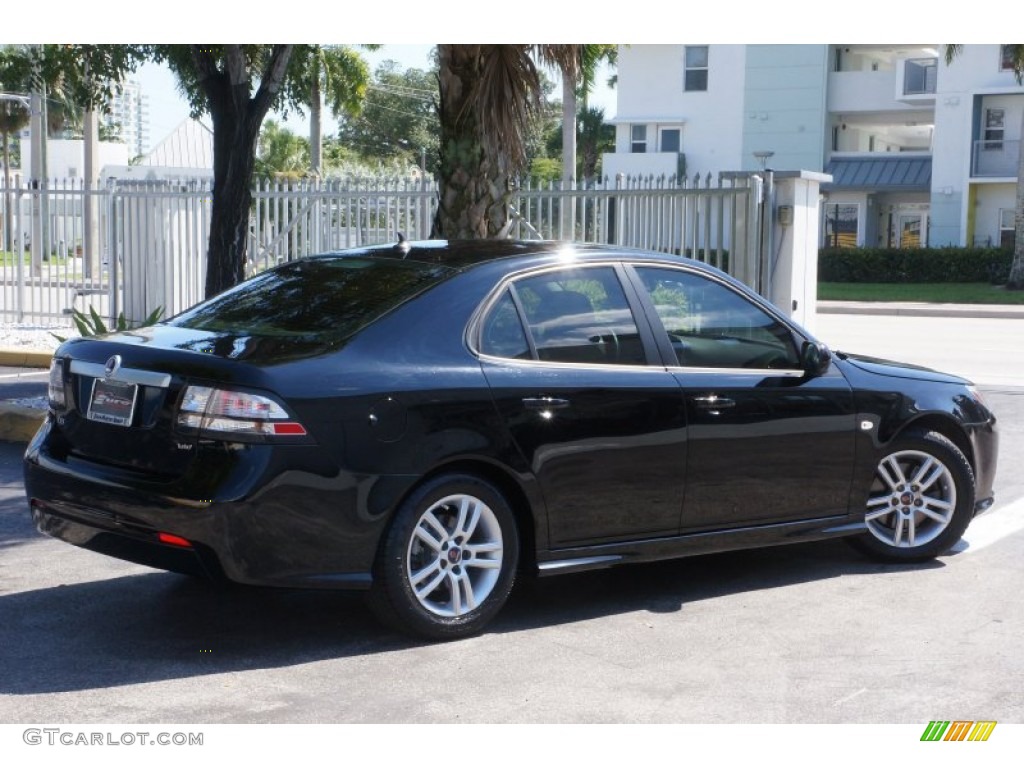 2011 9-3 2.0T Sport Sedan - Black / Parchment photo #14