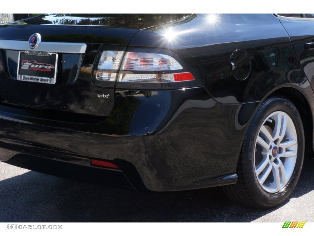 2011 9-3 2.0T Sport Sedan - Black / Parchment photo #18