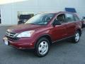 2010 Tango Red Pearl Honda CR-V LX AWD  photo #3