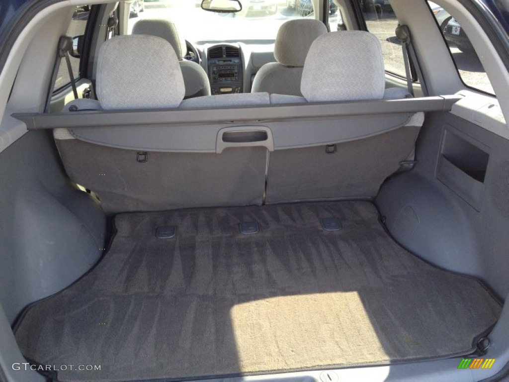 2005 Santa Fe GLS 4WD - Moonlit Blue / Gray photo #9