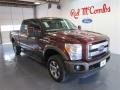 2015 Bronze Fire Ford F250 Super Duty King Ranch Crew Cab 4x4  photo #2