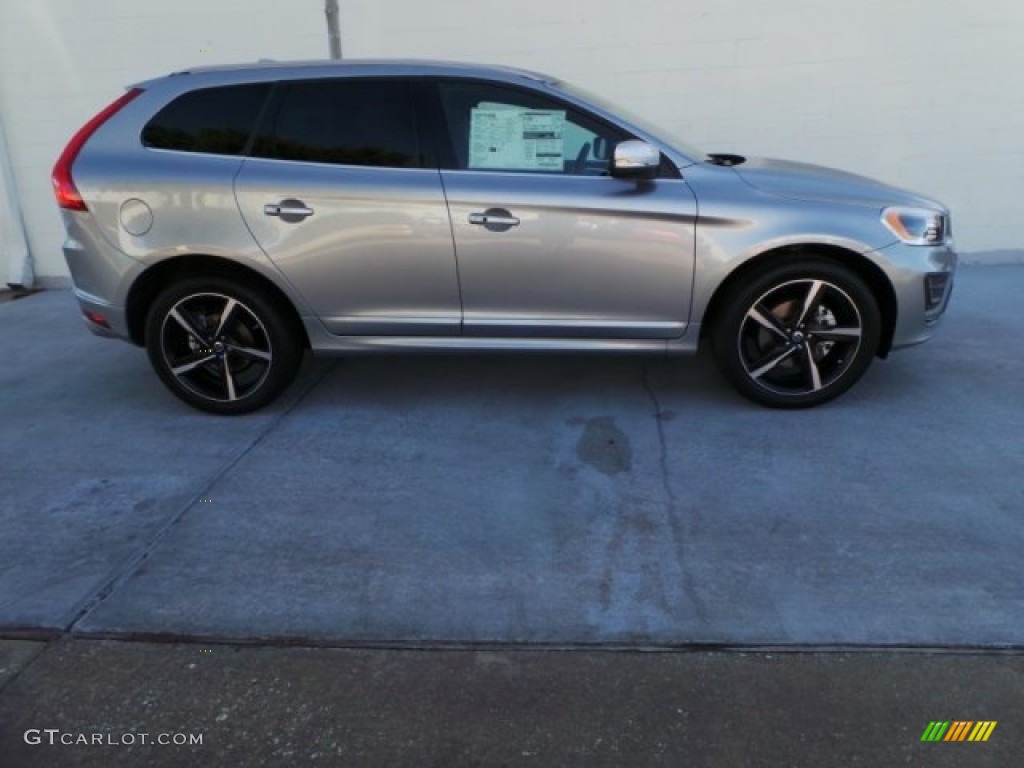 Electric Silver Metallic 2015 Volvo XC60 T6 AWD R-Design Exterior Photo #98367573