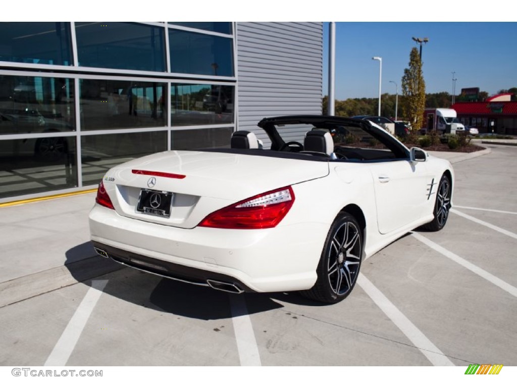 designo Diamond White Metallic 2015 Mercedes-Benz SL 550 White Arrow Edition Roadster Exterior Photo #98367579