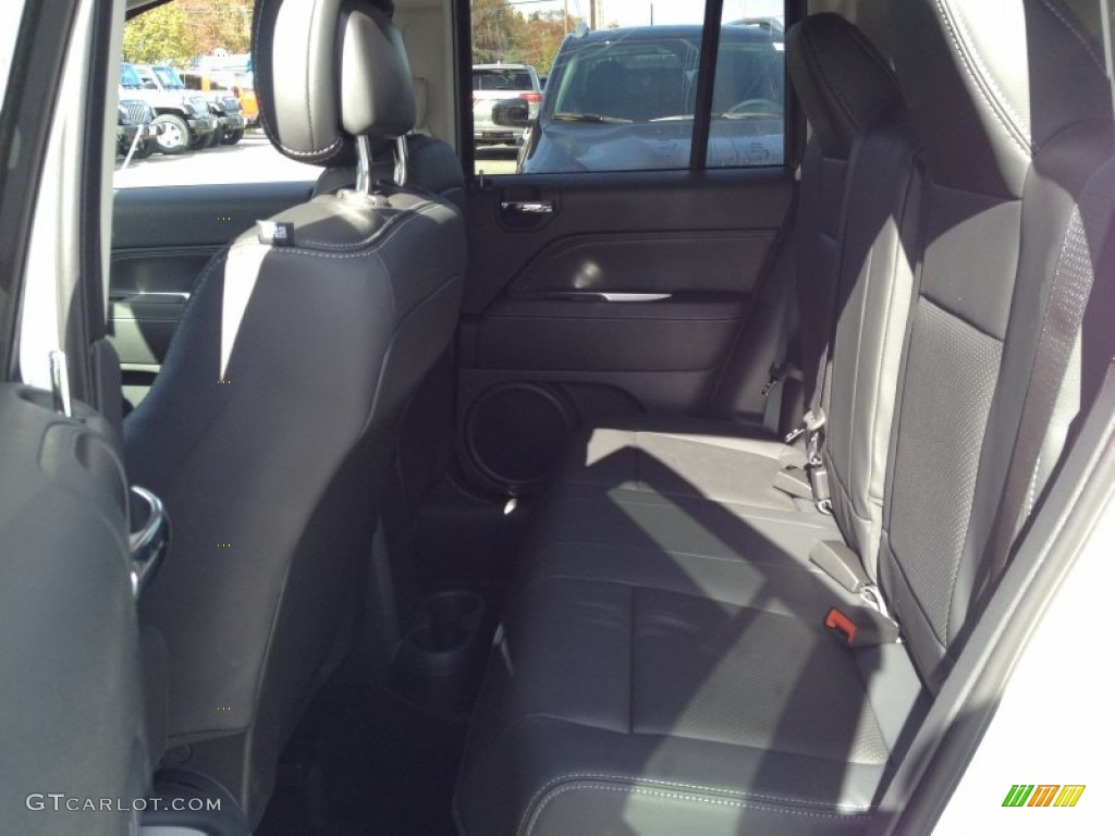 Dark Slate Gray Interior 2015 Jeep Compass Limited 4x4 Photo #98368944
