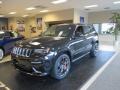 2015 Brilliant Black Crystal Pearl Jeep Grand Cherokee SRT 4x4  photo #2