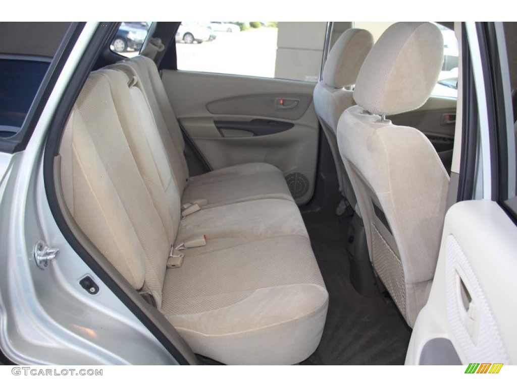 2008 Tucson SE - Platinum Silver / Gray photo #42