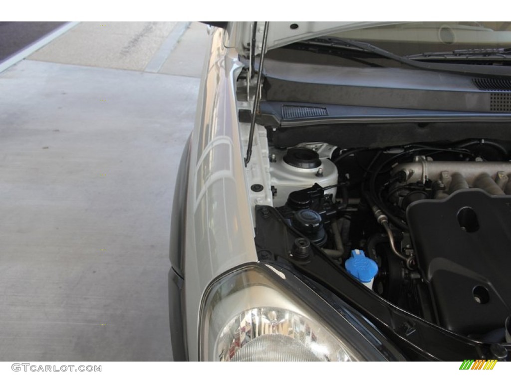 2008 Tucson SE - Platinum Silver / Gray photo #48