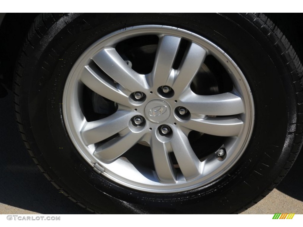 2008 Tucson SE - Platinum Silver / Gray photo #51