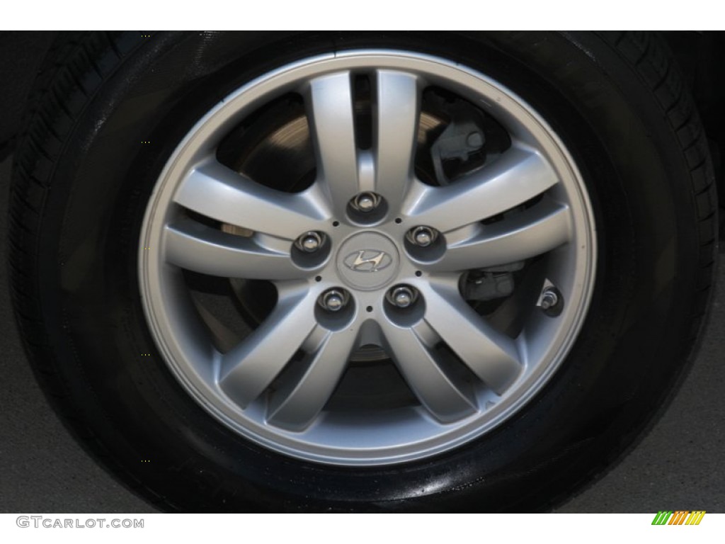 2008 Tucson SE - Platinum Silver / Gray photo #53