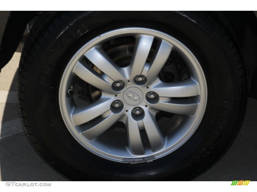 2008 Tucson SE - Platinum Silver / Gray photo #54