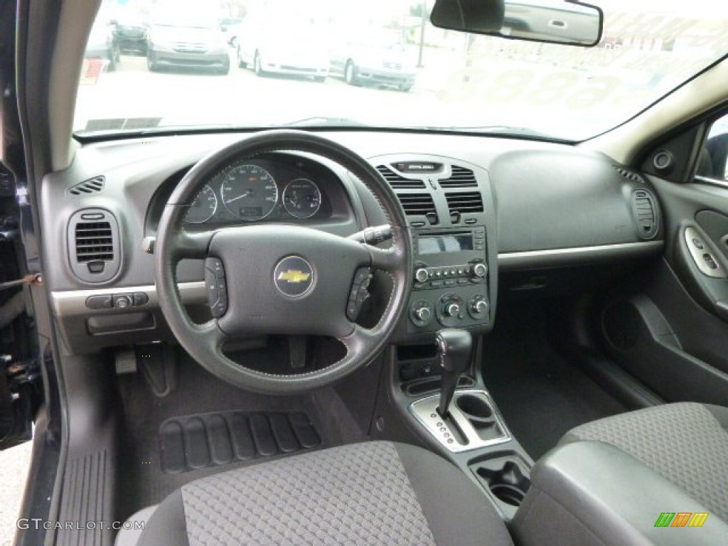 Ebony Black Interior 2006 Chevrolet Malibu LT V6 Sedan Photo #98370729