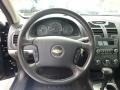 Ebony Black 2006 Chevrolet Malibu LT V6 Sedan Steering Wheel
