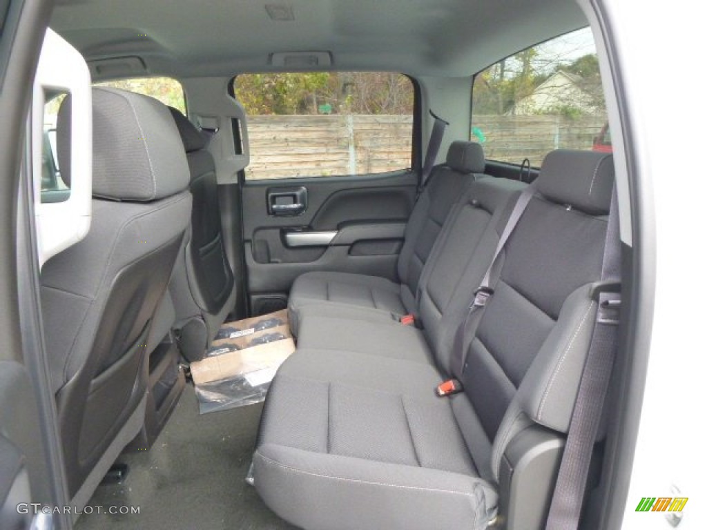 2015 Chevrolet Silverado 3500HD LT Crew Cab 4x4 Rear Seat Photo #98373030