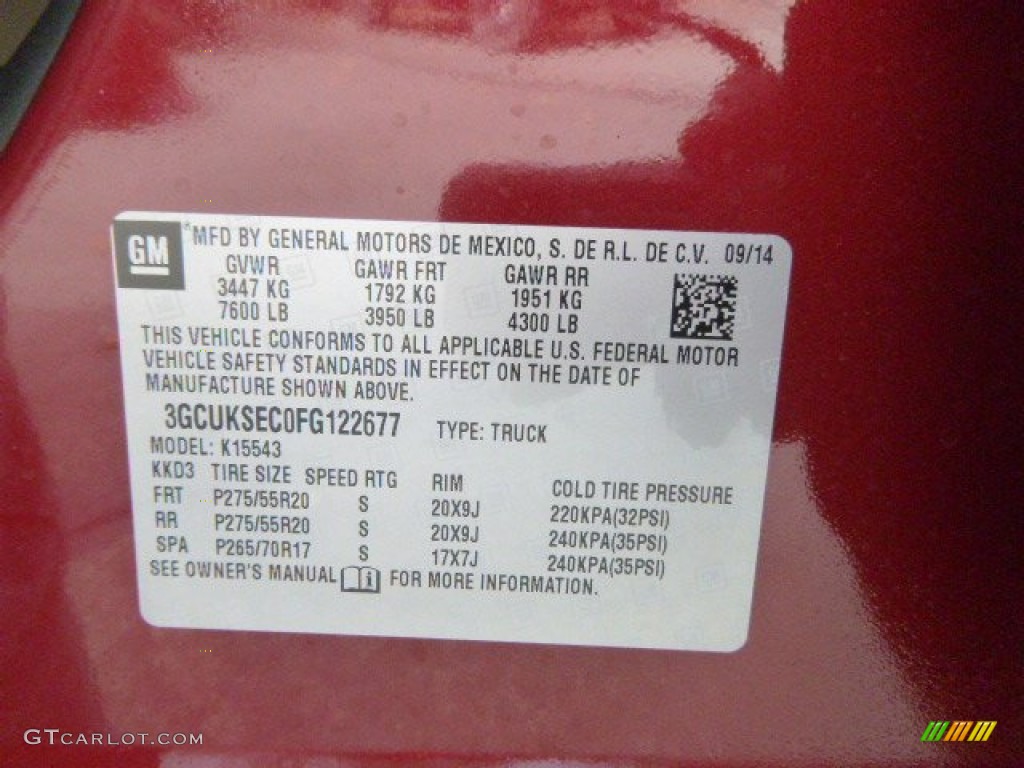 2015 Silverado 3500HD LTZ Double Cab 4x4 - Deep Ruby Metallic / Cocoa/Dune photo #20