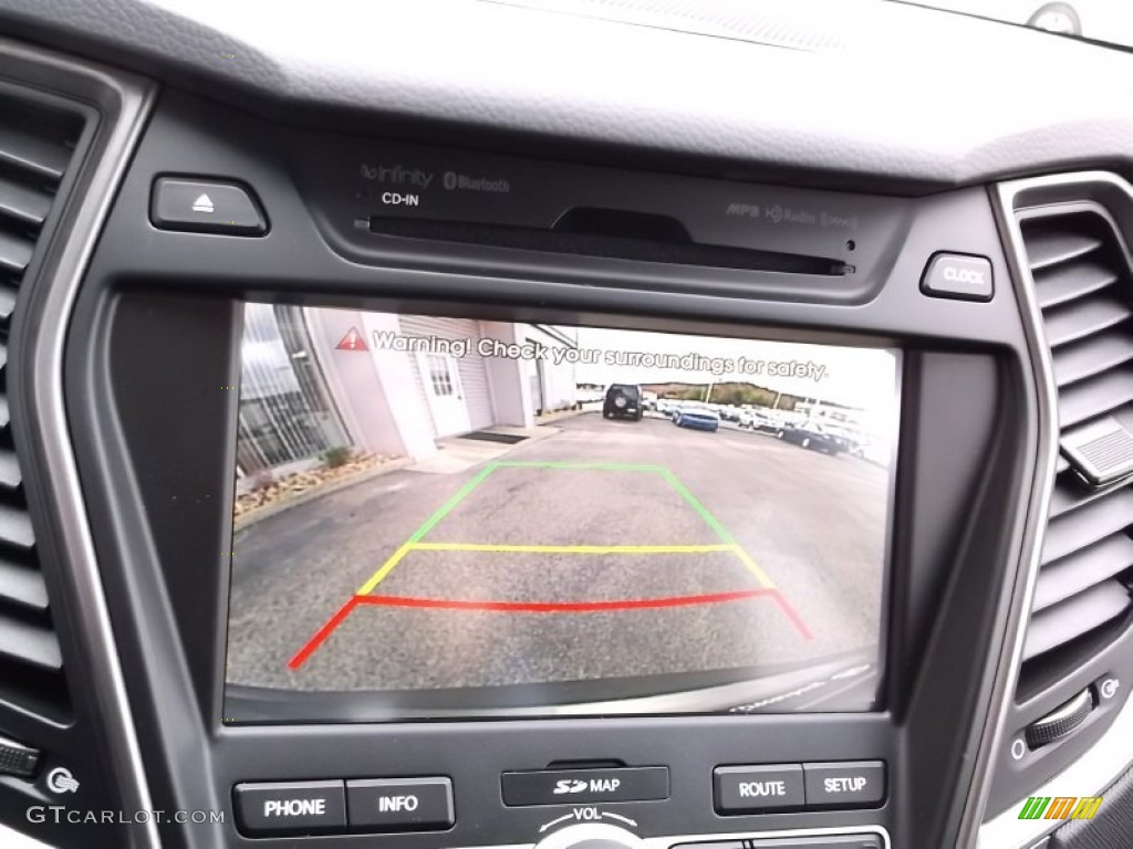 2015 Santa Fe Sport 2.0T AWD - Mineral Gray / Black photo #17