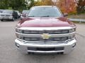 2015 Deep Ruby Metallic Chevrolet Silverado 2500HD LT Crew Cab 4x4  photo #3