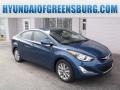 2015 Windy Sea Blue Hyundai Elantra SE Sedan  photo #1