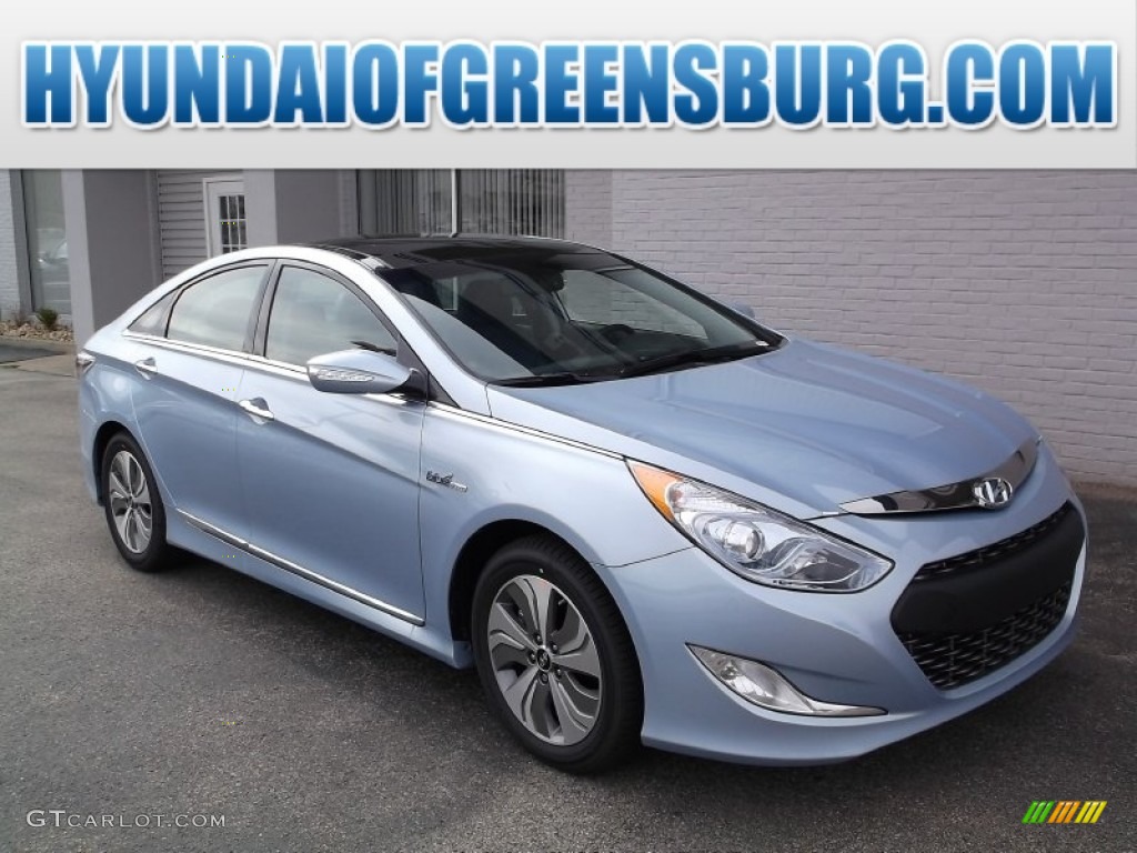 Blue Sky Metallic Hyundai Sonata Hybrid