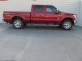 2015 Ruby Red Ford F250 Super Duty King Ranch Crew Cab 4x4  photo #3