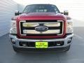 2015 Ruby Red Ford F250 Super Duty King Ranch Crew Cab 4x4  photo #8