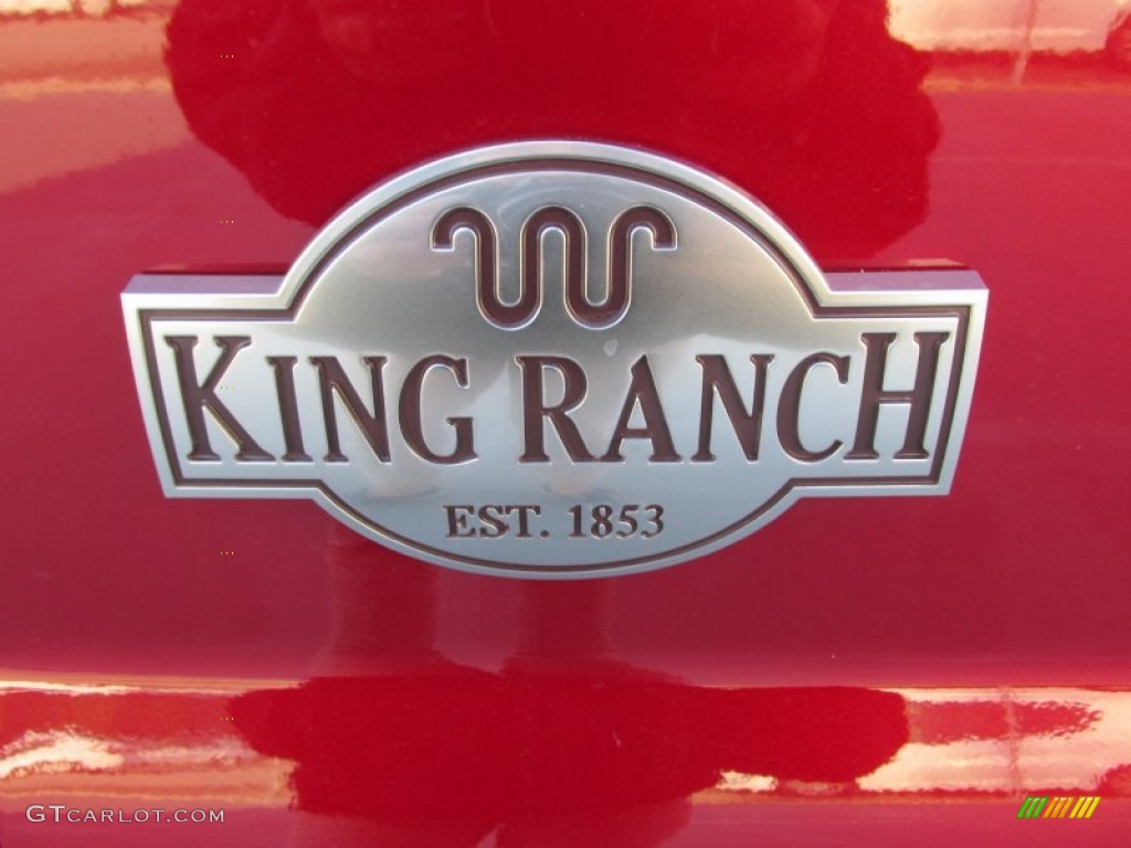 2015 F250 Super Duty King Ranch Crew Cab 4x4 - Ruby Red / King Ranch Mesa Antique Affect/Black photo #15