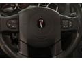 2005 Pontiac G6 Ebony Interior Steering Wheel Photo