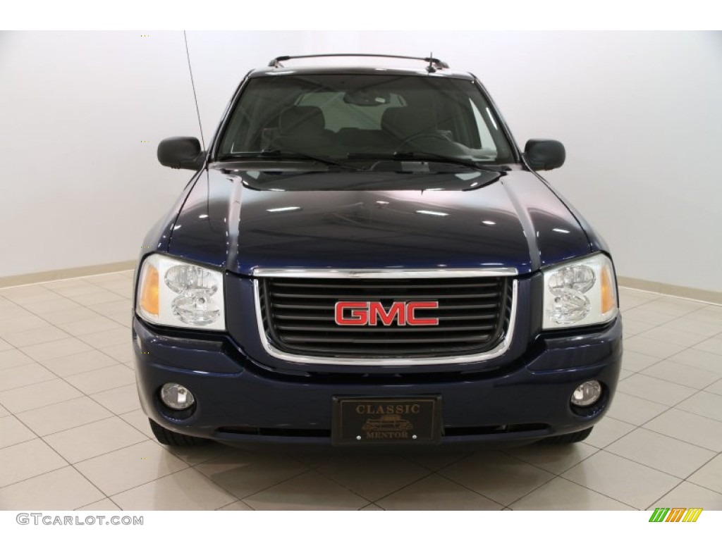 2004 Envoy SLE 4x4 - Indigo Blue Metallic / Dark Pewter photo #2