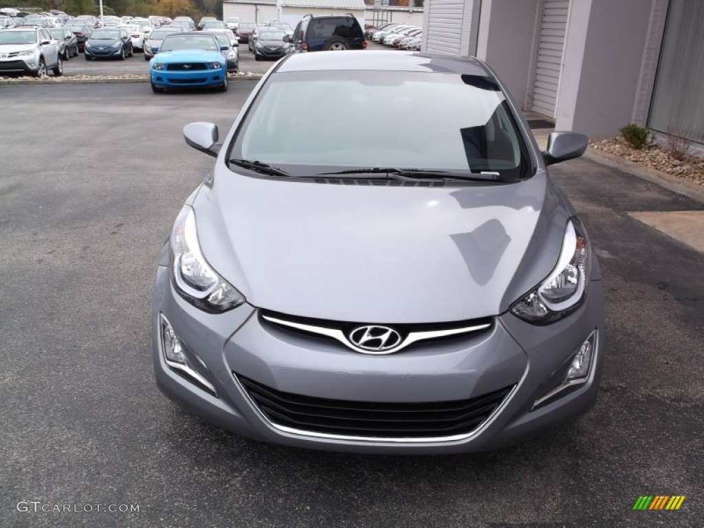 2015 Elantra SE Sedan - Titanium Gray Metallic / Gray photo #4