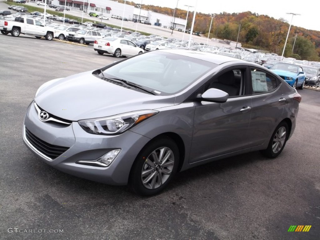 2015 Elantra SE Sedan - Titanium Gray Metallic / Gray photo #5