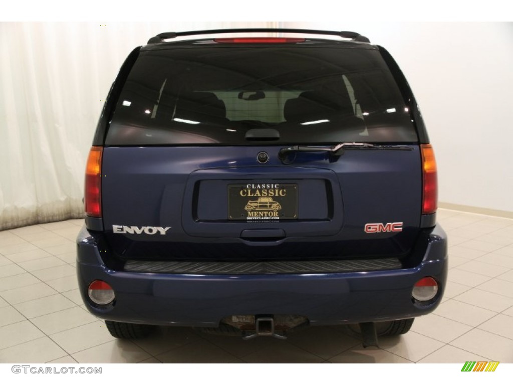 2004 Envoy SLE 4x4 - Indigo Blue Metallic / Dark Pewter photo #13