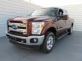 2015 Bronze Fire Ford F250 Super Duty King Ranch Crew Cab 4x4  photo #7