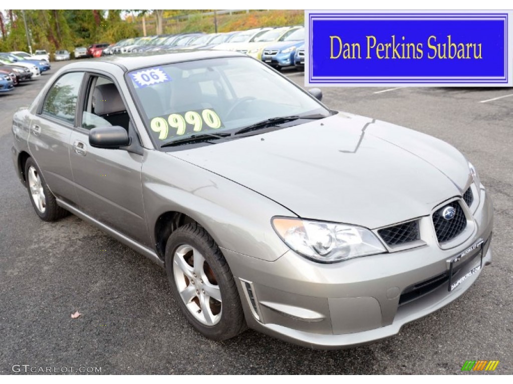 2006 Impreza 2.5i Sedan - Steel Gray Metallic / Anthracite Black photo #1