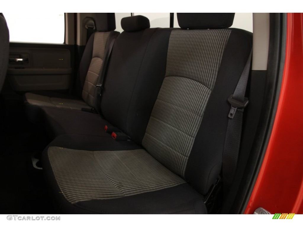 2011 Ram 1500 SLT Quad Cab 4x4 - Flame Red / Dark Slate Gray/Medium Graystone photo #12