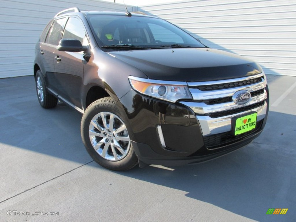 2014 Edge Limited - Kodiak Brown / Charcoal Black photo #2