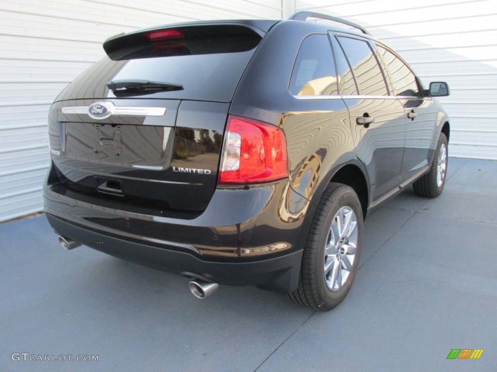 2014 Edge Limited - Kodiak Brown / Charcoal Black photo #4