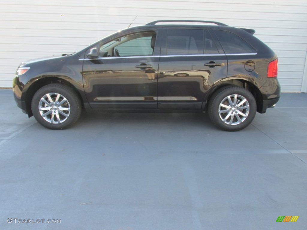 2014 Edge Limited - Kodiak Brown / Charcoal Black photo #6