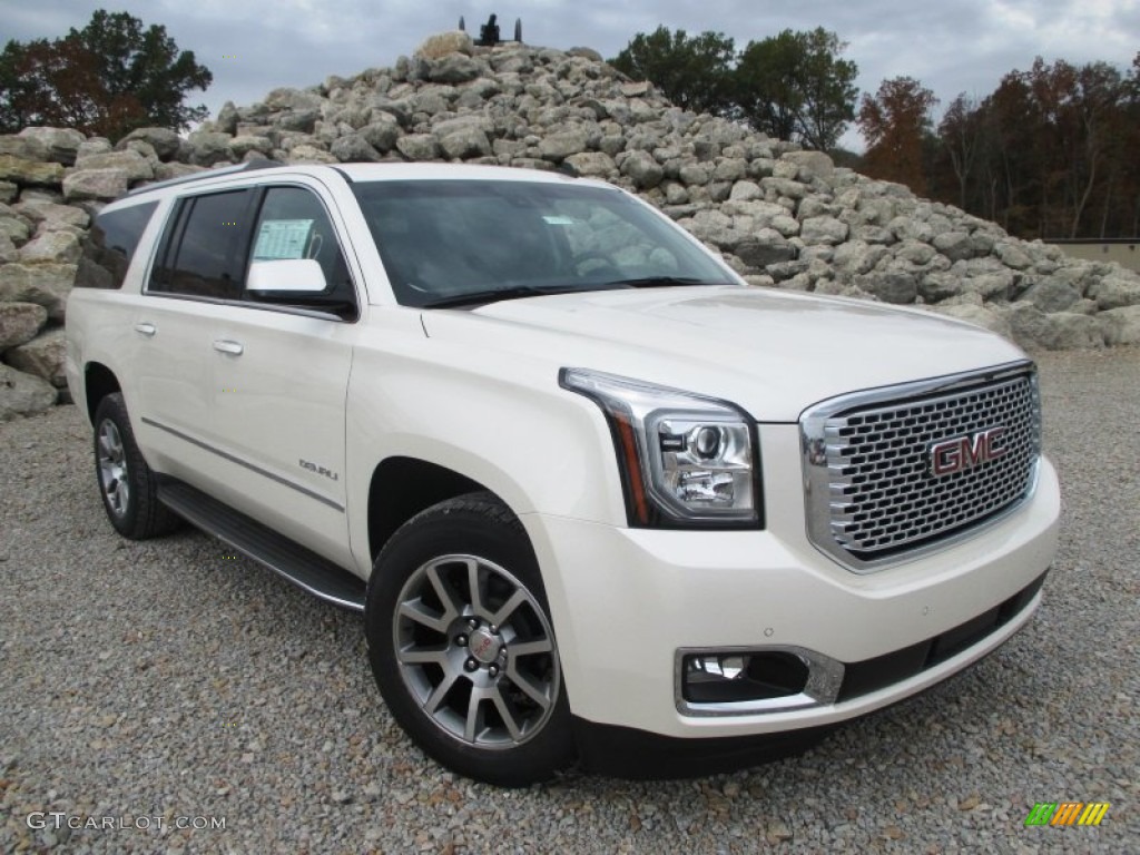 White Diamond Tricoat GMC Yukon