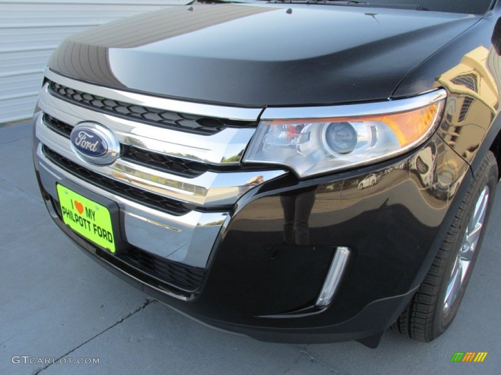 2014 Edge Limited - Kodiak Brown / Charcoal Black photo #10