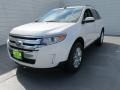 2014 White Platinum Ford Edge Limited  photo #7