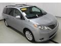 2011 Silver Sky Metallic Toyota Sienna XLE AWD  photo #1