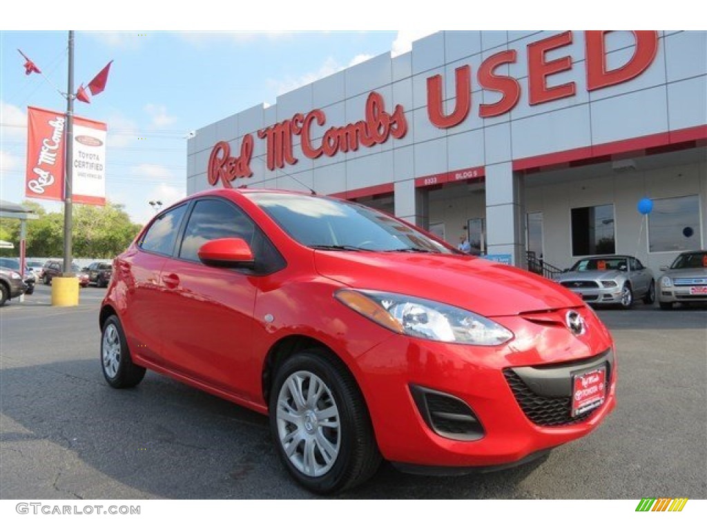 2013 MAZDA2 Sport - True Red / Black photo #1