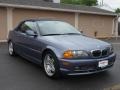 2001 Steel Blue Metallic BMW 3 Series 330i Convertible  photo #2