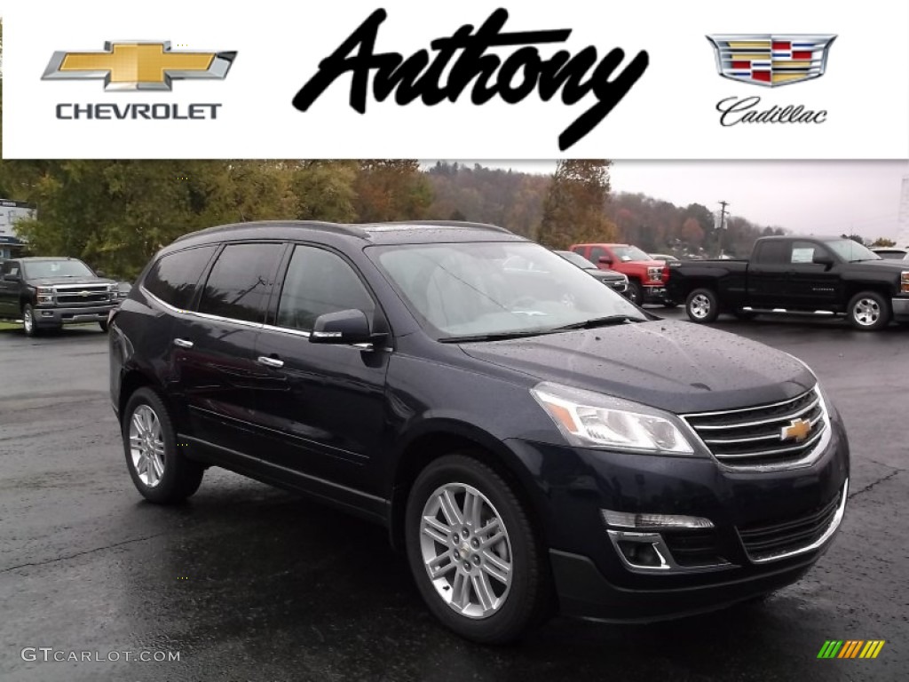 2015 Traverse LT AWD - Blue Velvet Metallic / Ebony photo #1