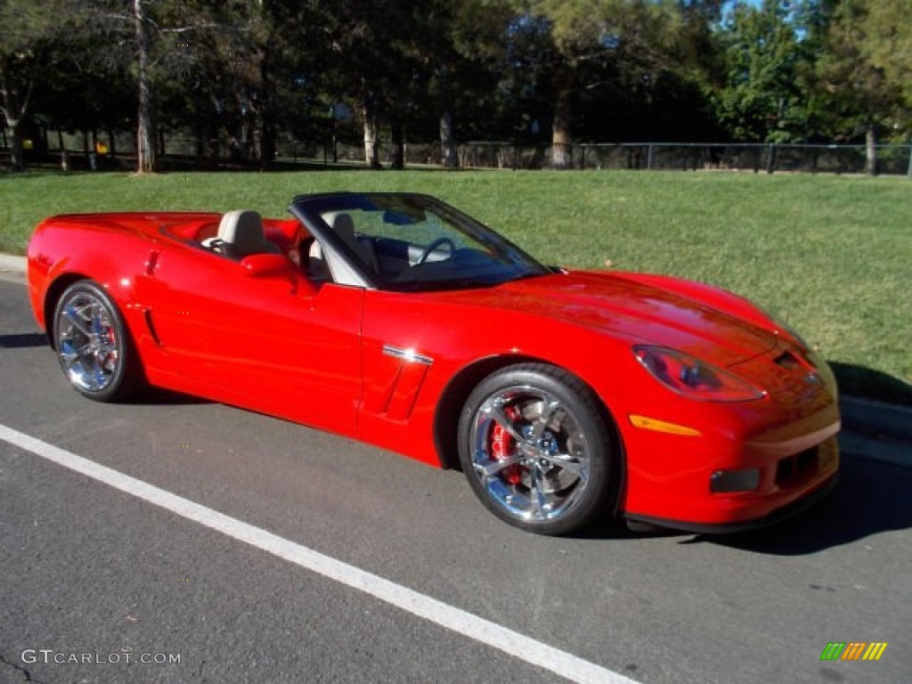 2013 Corvette Grand Sport Convertible - Torch Red / Cashmere photo #3