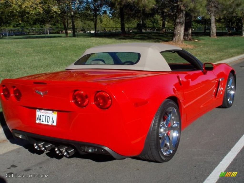 2013 Corvette Grand Sport Convertible - Torch Red / Cashmere photo #10