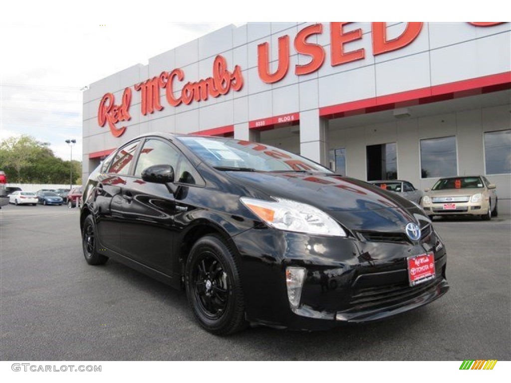 Black Toyota Prius 3rd Gen