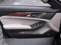 Light Platinum/Jet Black 2015 Cadillac CTS 2.0T Luxury AWD Sedan Door Panel